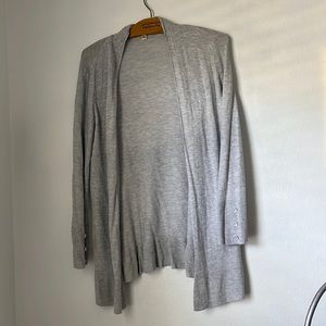 Grey cardigan
